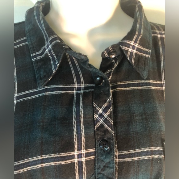 Westport blouse Women’s size large top green fall clothing button down - Picture 4 of 10